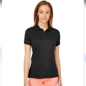 Oakley Women's Black Golf Polo Shirt size M